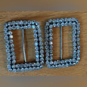 Fantastic Rhinestone Shoe Buckles